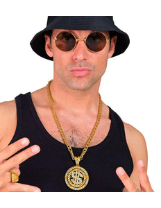 Widmann SRL Strass dollarketting goud