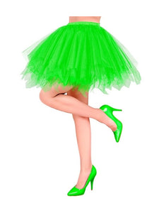 Widmann SRL Tutu neon groen Emma