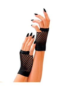 Widmann SRL Vingerloze nethandschoenen zwart