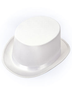 Widmann SRL Witte hoge hoed met band