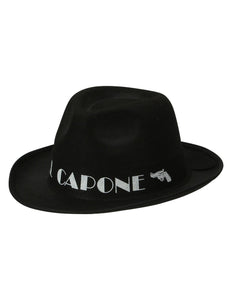 Widmann SRL Zwarte hoed Al Capone