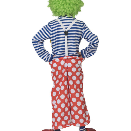 Funny Fashion Clownsbroek Bassie met dotten