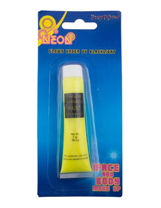 Funny Fashion Neon gele body paint