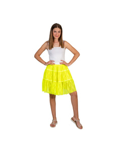 Funny Fashion Petticoat Nina neon geel