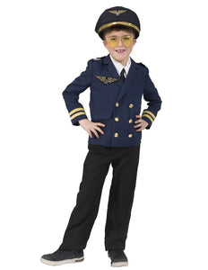 Funny Fashion Piloten jas Pete kinderen