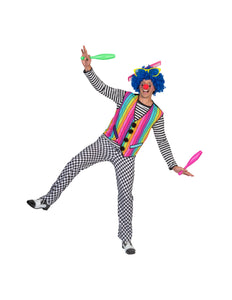 Funny Fashion Rainbow Clown