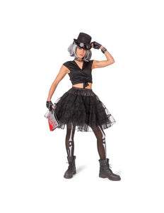 Funny Fashion Zwarte petticoat Noor