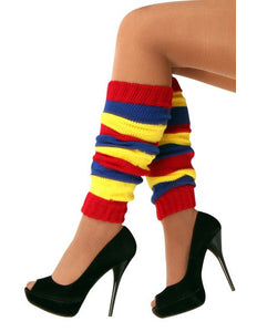 PartyXplosion Beenwarmers rood/geel/blauw