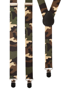 PartyXplosion Bretel camouflage print