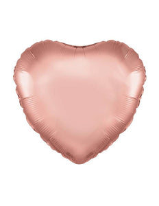 PartyXplosion Folie ballon hart roze goud nr. 18 45.7cm