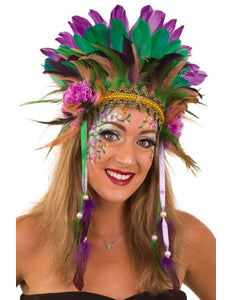 PartyXplosion Hoofdtooi Hidatsa