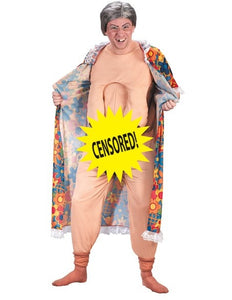 PartyXplosion Oma kostuum de exhibitionist naaktpak