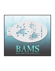 PartyXplosion Schmink sjabloon inktvlek