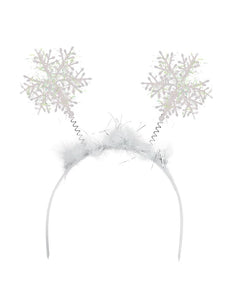 PartyXplosion Sneeuwvlok diadeem goedkoop