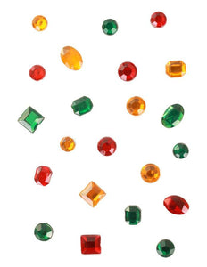 PartyXplosion Stenen rood-geel-groen 200 gram