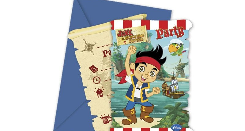 Procos Uitnodigingen Captain Jake