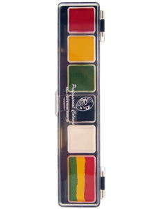 PXP Professional Colours Schmink palet 5 x 3 and 1 x 6 gram