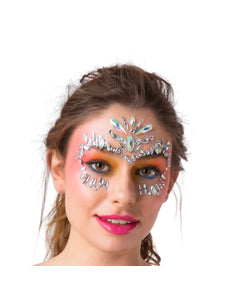 Wicked Costumes Gezichts juwelen Sparkle