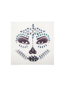 Wicked Costumes Gezichts juwelen Sugar doodshoofd