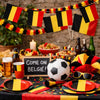 Creëer de ultieme Belgische voetbalsfeer met deze feestaccessoires