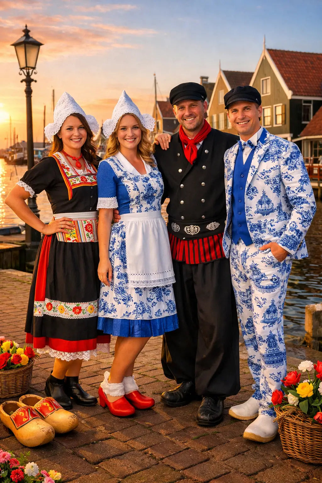 Volendamse en Delfts blauwe kleding: De ultieme gids voor een oer-Hollands feest!