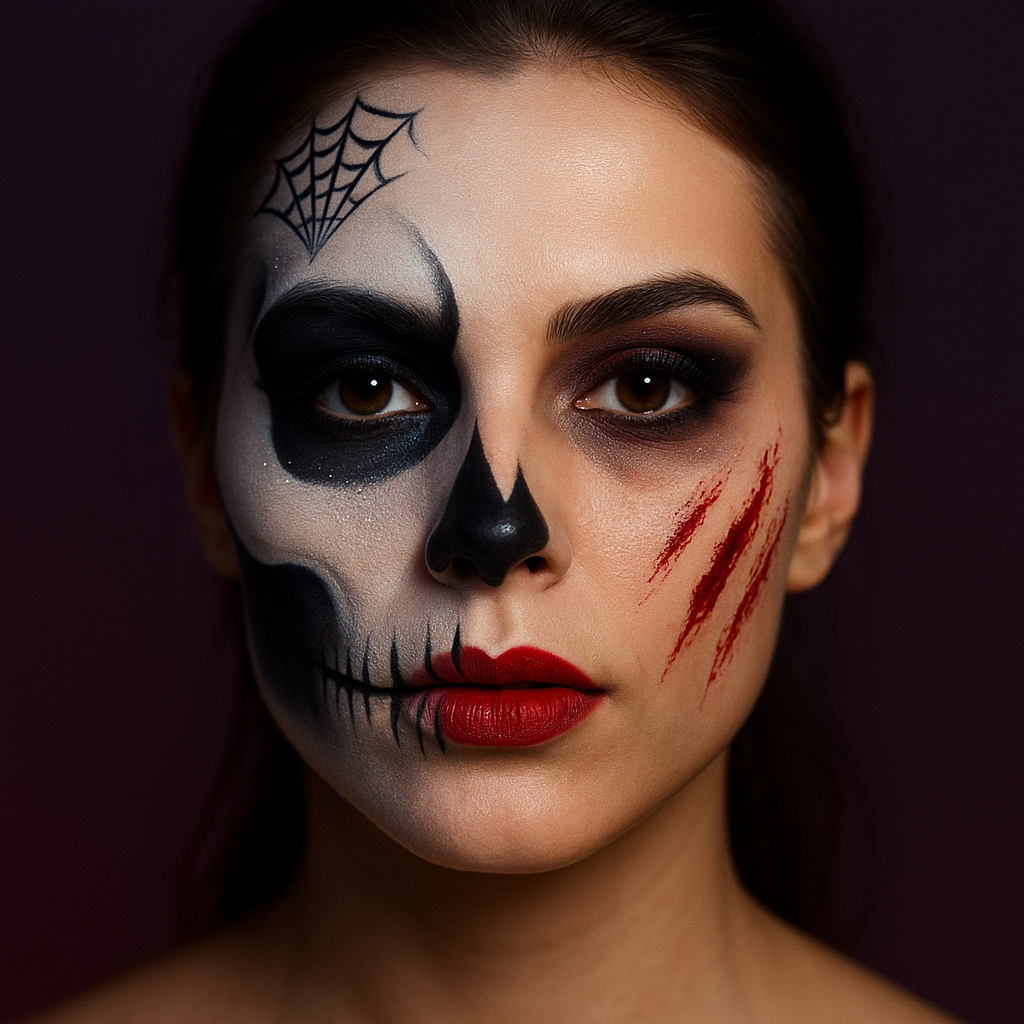 Inspiratie voor Halloween schmink