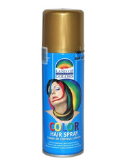 Goldenes Haarspray