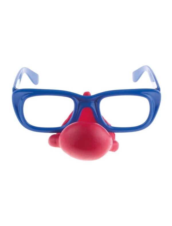 Brille mit Nase