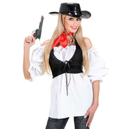 Cowboy-Bluse
