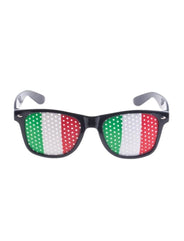 Brille mit Nationalflaggen