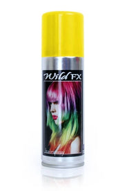 Gelbes Haarspray