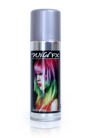 Silbernes Haarspray