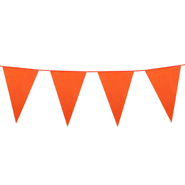 Oranje vlaggetjes