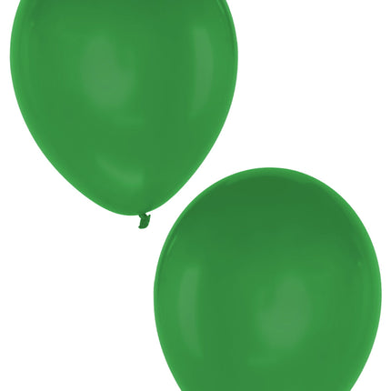 Groene ballonnen