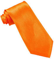 Orangefarbene Krawatte