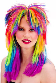 Regenbogenperücke