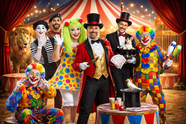 Clown und Zirkus