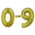glitter gouden cijfers