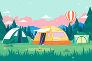 Camping-Kitsch