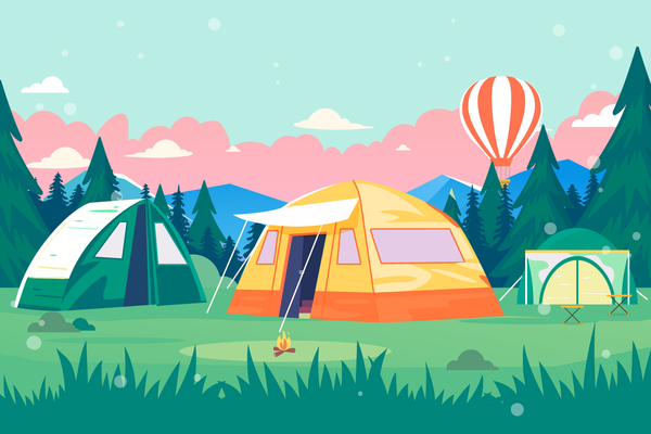 Camping-Kitsch