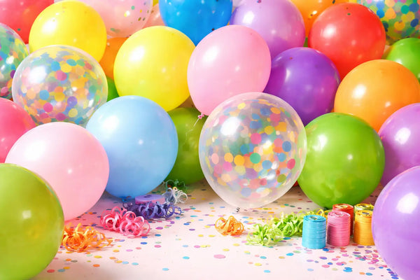 Farbige Luftballons