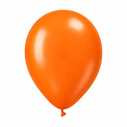 Orangefarbene Luftballons