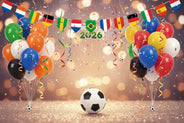 Fußball-WM 2026 Dekoration