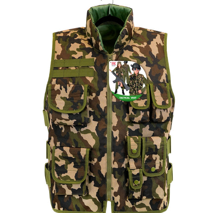 Militair camouflage vest kostuum Lynn kind — foto 2