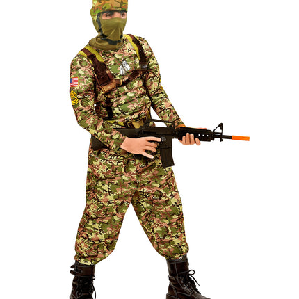 Combat soldaat kostuum Finn kinderen — foto 2