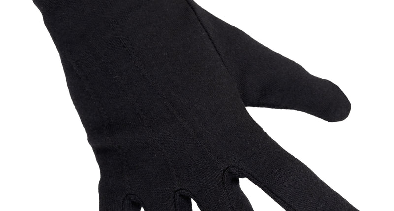 Zwarte handschoenen voor kinderen en volwassenen