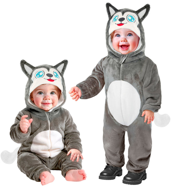 Husky pak pluche fluweel hond