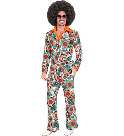 Jaren 70 kostuum vintage heren - retro disco pak voor saturday night party