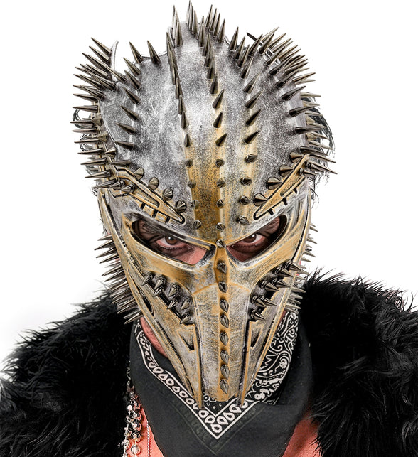 Alien masker predator met studs totaalbeeld – verkleedkleding
