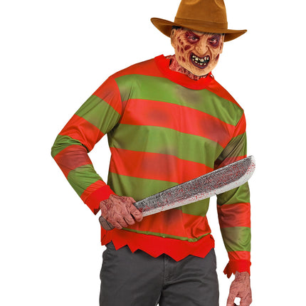 Fright night shirt voor heren achterkant – kleding